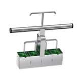 Maxbell Handheld Soil Block Maker Soil Blocker for Terraces Outdoor Vegetable Fruits