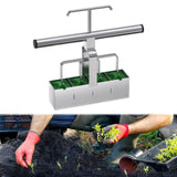 Maxbell Handheld Soil Block Maker Soil Blocker for Terraces Outdoor Vegetable Fruits