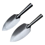 Maxbell Garden Shovel Iron Heavy Duty Garden Trowel for Transplanting Smoothing Soil S