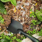 Maxbell Garden Shovel Iron Heavy Duty Garden Trowel for Transplanting Smoothing Soil S