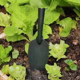 Maxbell Garden Shovel Iron Heavy Duty Garden Trowel for Transplanting Smoothing Soil S