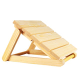 Maxbell Wooden Sauna Headrest Back Support for Sauna Room Sauna Bathing Sauna Barrel