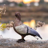 Maxbell Imitation Foam Pigeon Bird Garden Ornament Bird Toy for Party Favors Stylish