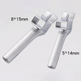 Maxbell Heat Blower Attachments Rustproof for DIY Embossing Soldering Shrinking Heat 5mmx14mm