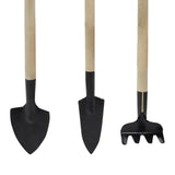 Maxbell 3 Pieces Creative Rake with Skull Decor Skull Statue Garden Rake for Digging White