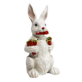 Maxbell Garden Rabbit Statue Creative Resin Craft Ornament for Yard Balcony Outdoor