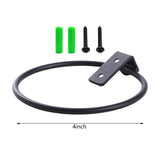 Maxbell Wall Mounted Wall Bracket Outdoor Hanigng Planter Rings for Garden Yard Wall 4inch