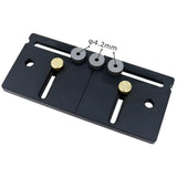 Maxbell Jig Adjustable Woodworking Tool Cabinet Hardware Jig Measuring Punch Locators