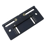 Maxbell Jig Adjustable Woodworking Tool Cabinet Hardware Jig Measuring Punch Locators