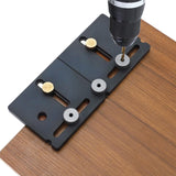 Maxbell Jig Adjustable Woodworking Tool Cabinet Hardware Jig Measuring Punch Locators