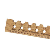 Maxbell Planting Ruler with Holes for Vegetables Precise Planting and Spacing Garden