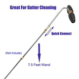 Maxbell Quick Connection Pressure Washer Tips for Concrete Cleaning Brick Containers