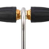 Maxbell Quick Connection Pressure Washer Tips for Concrete Cleaning Brick Containers