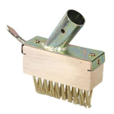 Maxbell Weeding Remover Brush Wire Brush Broom Deck Cleaner Brush for Garden
