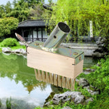 Maxbell Weeding Remover Brush Wire Brush Broom Deck Cleaner Brush for Garden