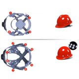 Maxbell Hard Hat Suspension Personal Protective Equipment Attachment Hard Hat Insert 4 Point Buckle