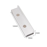 Maxbell 2x Vise Vice Jaws V Shaped Sturdy Vise Clamp for Wide Array of Vices Devices 4 inch