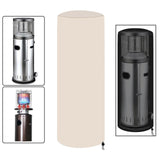 Maxbell Patio Heater Cover Accessories Outside Portable Easy Installation Waterproof Beige