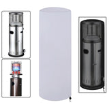 Maxbell Patio Heater Cover Accessories Outside Portable Easy Installation Waterproof Silver