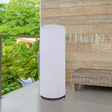 Maxbell Patio Heater Cover Accessories Outside Portable Easy Installation Waterproof Silver