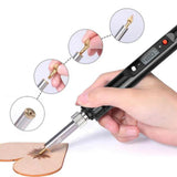Maxbell Electric Soldering Iron Digital Display Soldering Iron for Soldering Carving