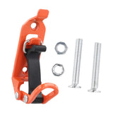 Maxbell Shovel Mount for Roof Rack Portable Car Accessories Metal Rubber Clamp