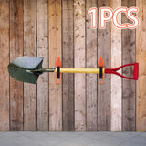 Maxbell Shovel Mount for Roof Rack Portable Car Accessories Metal Rubber Clamp