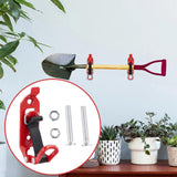 Maxbell Shovel Mount for Roof Rack Portable Car Accessories Metal Rubber Clamp