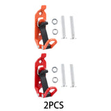 Maxbell 2x Shovel Mount for Roof Rack Premium Shovel Mount for Roof Rack Boats Truck Orange