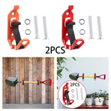 Maxbell 2x Shovel Mount for Roof Rack Premium Shovel Mount for Roof Rack Boats Truck Orange