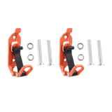 Maxbell 2x Shovel Mount for Roof Rack Premium Shovel Mount for Roof Rack Boats Truck Orange