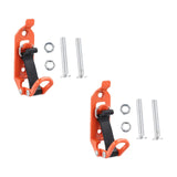 Maxbell 2x Shovel Mount for Roof Rack Premium Shovel Mount for Roof Rack Boats Truck Orange