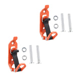 Maxbell 2x Shovel Mount for Roof Rack Premium Shovel Mount for Roof Rack Boats Truck Orange