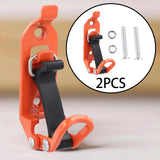 Maxbell 2x Shovel Mount for Roof Rack Premium Shovel Mount for Roof Rack Boats Truck Orange