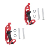 Maxbell 2x Shovel Mount for Roof Rack Premium Shovel Mount for Roof Rack Boats Truck Red