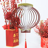 Maxbell Chinese Red Lantern Chinese New Year Decorations for Hotel Outdoor Farmhouse