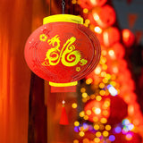 Maxbell Chinese Red Lantern Chinese New Year Decorations for Hotel Outdoor Farmhouse