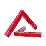 Maxbell 2 Pieces 90 Degree Positioning Square Clamp Kit for Shelving Cabinets