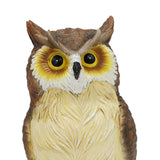 Maxbell Owl Figurine Indoor Hallway Office Standing Bedroom Desk Resin Sculpture