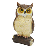 Maxbell Owl Figurine Indoor Hallway Office Standing Bedroom Desk Resin Sculpture