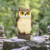 Maxbell Owl Figurine Indoor Hallway Office Standing Bedroom Desk Resin Sculpture