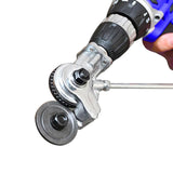 Maxbell Electric Drill Plate Cutter Cutting Drill Attachment for Steel Iron Aluminum Style A