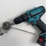 Maxbell Electric Drill Plate Cutter Cutting Drill Attachment for Steel Iron Aluminum Style A