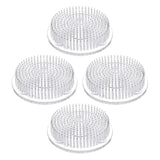 Maxbell 4x Flower Frogs Round Floral Arrangement Pin Holder for Home Decor Gardening