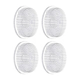 Maxbell 4x Flower Frogs Round Floral Arrangement Pin Holder for Home Decor Gardening