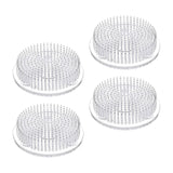 Maxbell 4x Flower Frogs Round Floral Arrangement Pin Holder for Home Decor Gardening