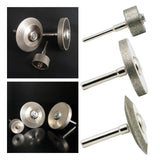 Maxbell Diamond Grinding Wheel Sturdy Mini Sanding Bit for Ceramics Alloy Steel Jade 20mm