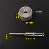 Maxbell Diamond Grinding Wheel Sturdy Mini Sanding Bit for Ceramics Alloy Steel Jade 20mm