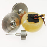 Maxbell Diamond Grinding Wheel Sturdy Mini Sanding Bit for Ceramics Alloy Steel Jade 20mm