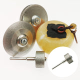 Maxbell Diamond Grinding Wheel Sturdy Mini Sanding Bit for Ceramics Alloy Steel Jade 20mm